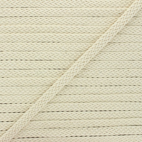 Ruban tressé Trenza 13 mm - crème x 1m