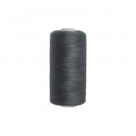 Fil polyester tous tissus - gris foncé - 500m