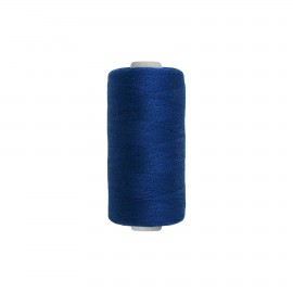 Fil polyester tous tissus - bleu roi - 500m