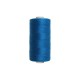 Fil polyester tous tissus - bleu - 500m