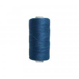 Fil polyester tous tissus - bleu gris - 500m
