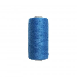 Fil polyester tous tissus - bleu ciel - 500m