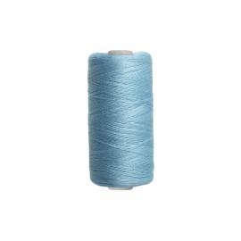 Fil polyester tous tissus - bleu Fjord - 500m