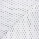 Tissu coton cretonne Fish skeleton - blanc x 10cm