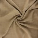 Tissu lin viscose uni - muscade x 10 cm