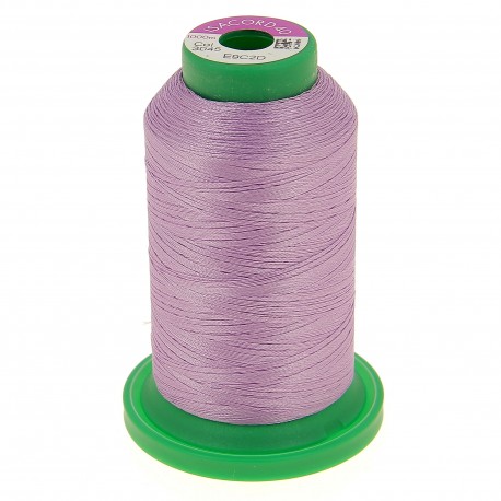Cône de fil à broder ISACORD40 1000 m - lilas