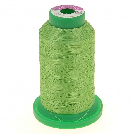 Cône de fil 100% polyester 1000 m vert tilleul