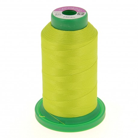 Cône de fil 100% polyester 1000 m anis