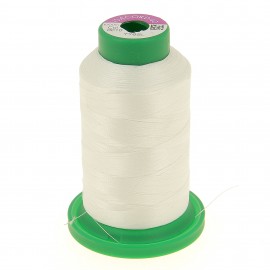 Cône de fil à broder ISACORD40 1000 m - blanc optique