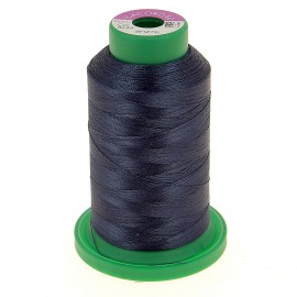 Cône de fil à broder ISACORD40 1000 m - bleu pétrole