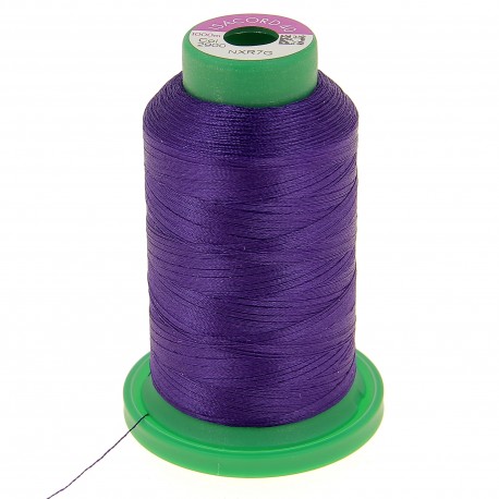 Cône de fil 100% polyester 1000 m violet