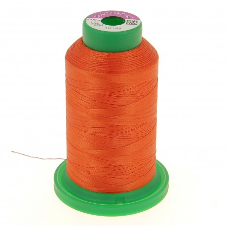 Cône de fil 100% polyester 1000 m orange