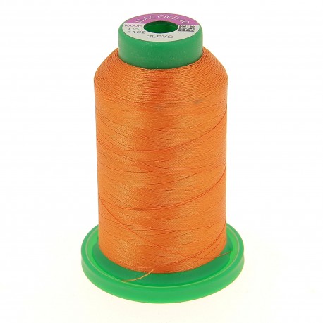 Cône de fil 100% polyester 1000 m carotte