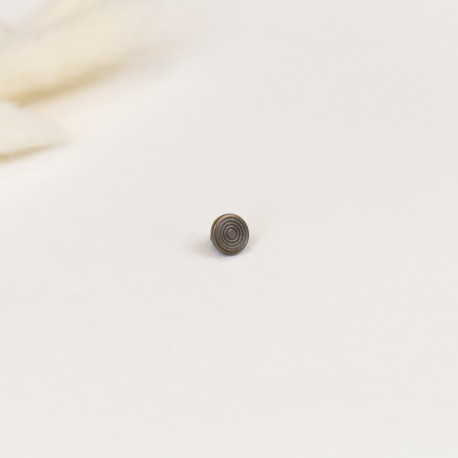 Bouton métal Spira 7 mm - bronze