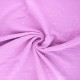 Tissu double gaze de coton Cosmicolo argenté - rose orchidée x 10cm