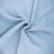 Tissu double gaze de coton Pimbolux argenté - bleu clair x 10cm