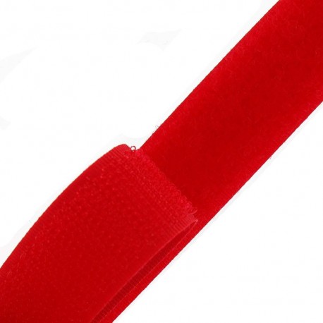 Ruban Auto-agrippant 20 mm -rouge x 1m