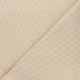 Tissu jersey maille ajourée Diamond - sable x 10cm
