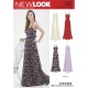 Patron Robe longue Femme - New Look 6551