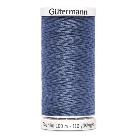 Bobine de Fil Jeans Gutermann 100 m - N°6075