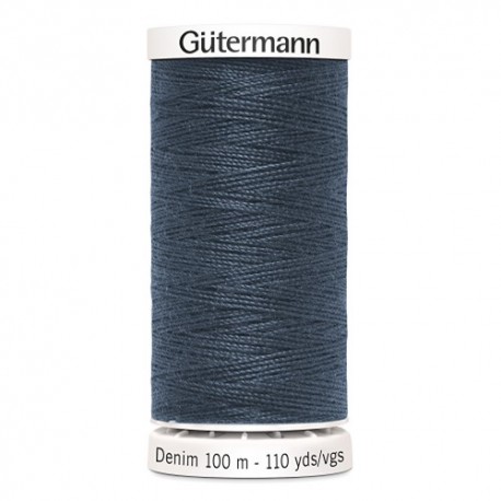 Bobine de Fil Jeans Gutermann 100 m - N°7635