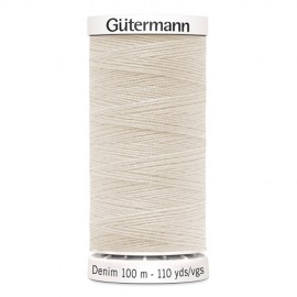 Bobine de Fil Jeans Gutermann 100 m - N°3130