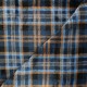 Tissu doudou Dunbar - bleu x 10 cm