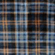 Tissu doudou Dunbar - bleu x 10 cm