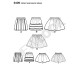Patron Jupe Taille Élastique Enfant - New Look 6409