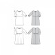 Patron robe Femme - Burda n°6058