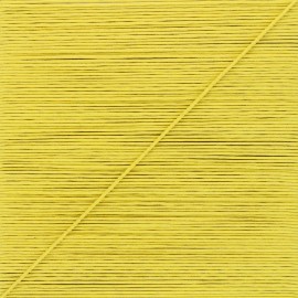 Cordon aspect cuir 2 mm paille