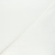 Tissu doudou recyclé - écru x 10 cm
