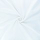Tissu microfibre touché soie blanc x 10cm