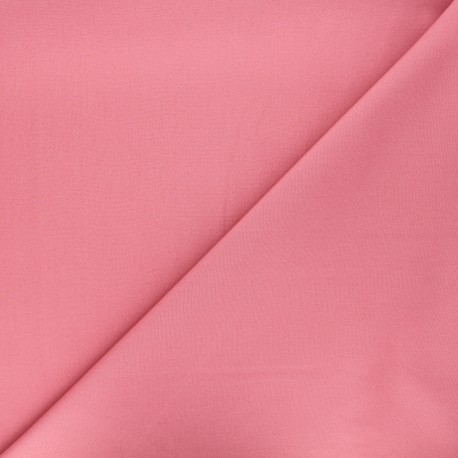 Tissu Popeline - bois de rose x10 cm