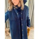 Drap manteau marine