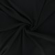 Tissu crêpe léger noir x 10cm