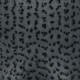 Tulle souple floqué étoile noir sur noir au mètre