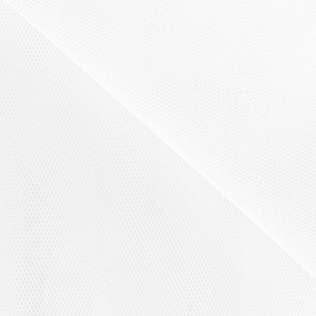 Tulle blanc au mètre 