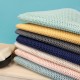 Tissu filet coton bio - bleu clair x 10cm