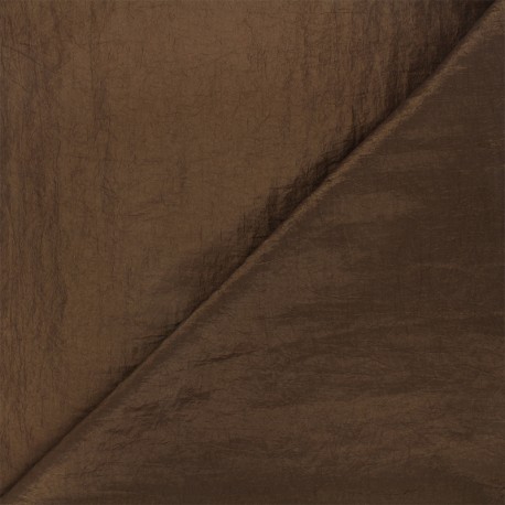 Taffetas uni cacao