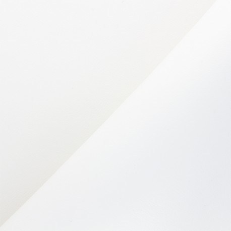 Simili cuir épais Valentino - blanc x 10cm