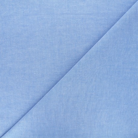 Tissu Chambray navy x 10cm