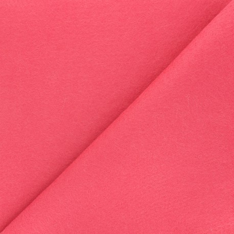 Feutrine de laine rouge