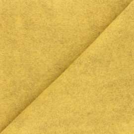 Feutrine de laine jaune