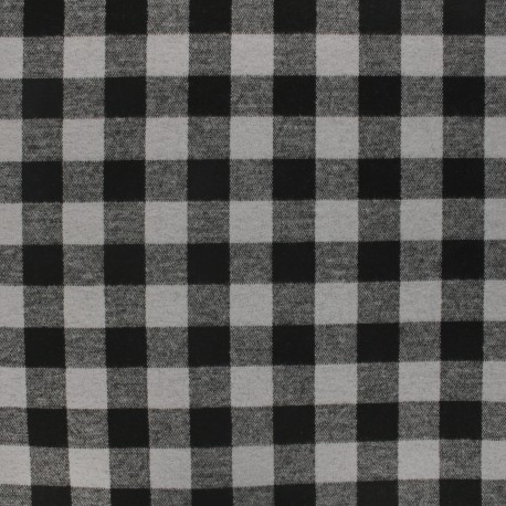Tissu flanelle Joe - gris x 10cm