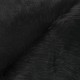 Tissu fourrure poil long Yéti - noir x 10cm