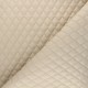 Simili cuir matelassé Newton - beige x 10cm
