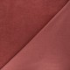 Tissu jersey éponge Cosy - terracotta x 10cm