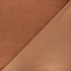 Tissu jersey éponge Cosy - caramel x 10cm