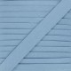 Biais coton bio 20 mm - bleu clair x 1m